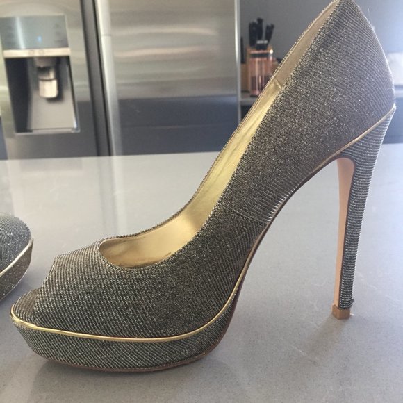 Town Shoes Sparkly Heels - Picture 3 of 6